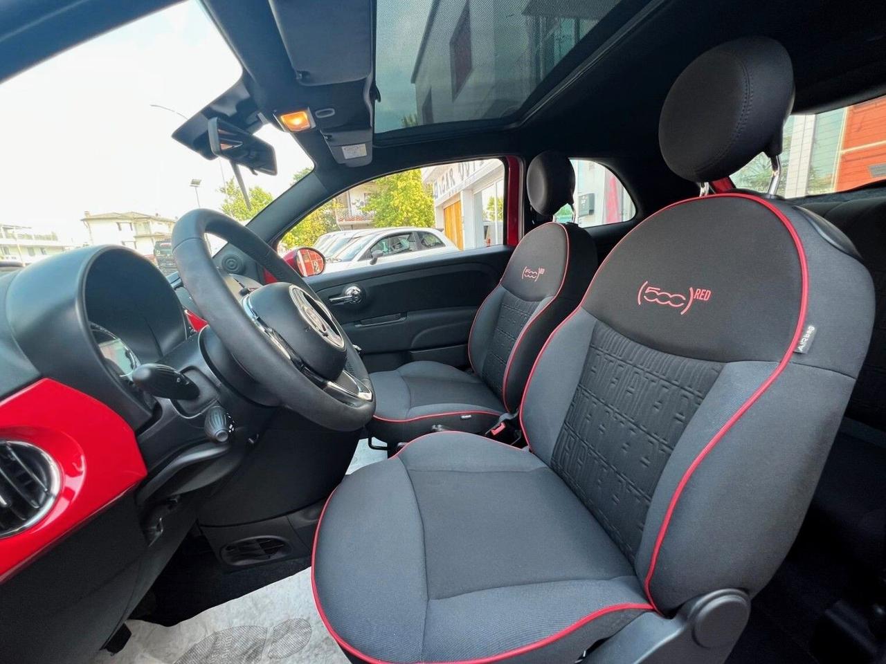 Fiat 500 1.0 Hybrid Red 70CV