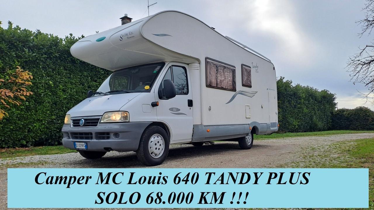 Mclouis Tandy PLUS su FIAT DUCATO 2.8 JTD solo 68.000 KM