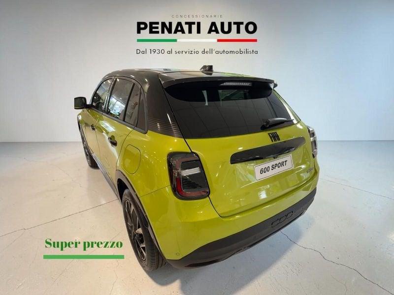 FIAT 600 1.2 Hybrid 145cv Sport Ed Milano Cortina 26