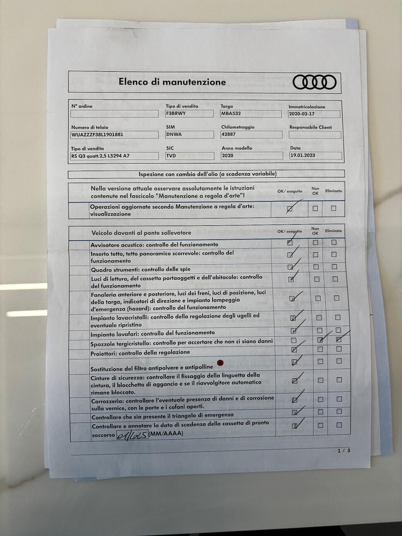 Audi Q3 RS Q3 quattro S tronic