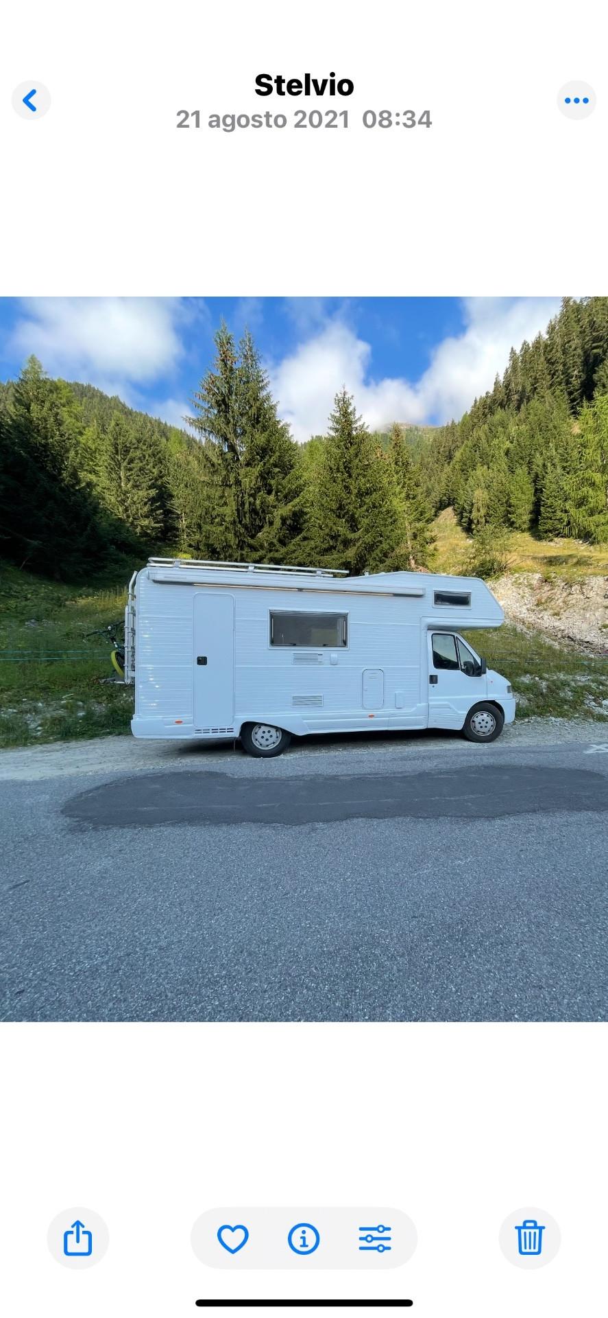 Fiat Ducato Pegaso Camper 5 posti