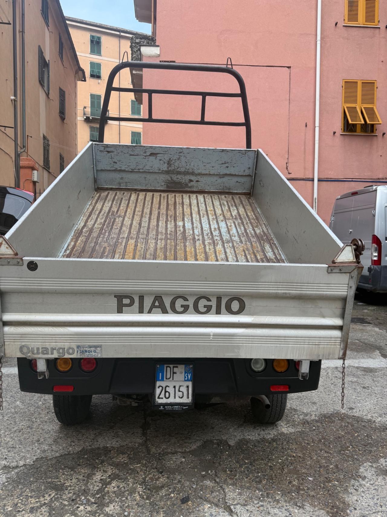 Piaggio quargo 800 diesel ribaltabile unico proprietario