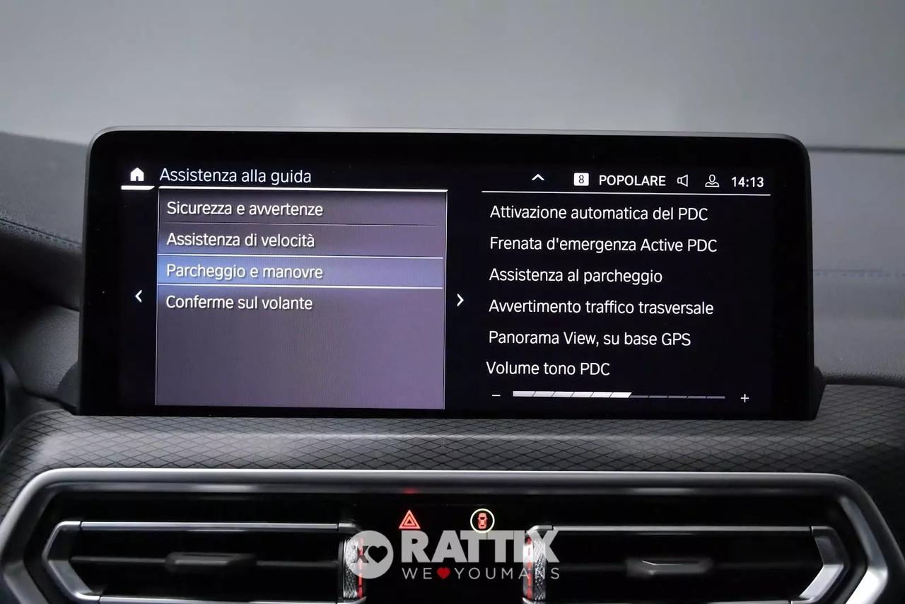 BMW X3 30e 2.0 PHEV Msport xDrive Auto + tetto apribile