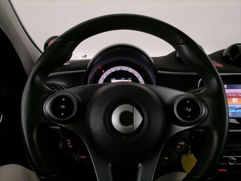 smart forfour eq enel x black