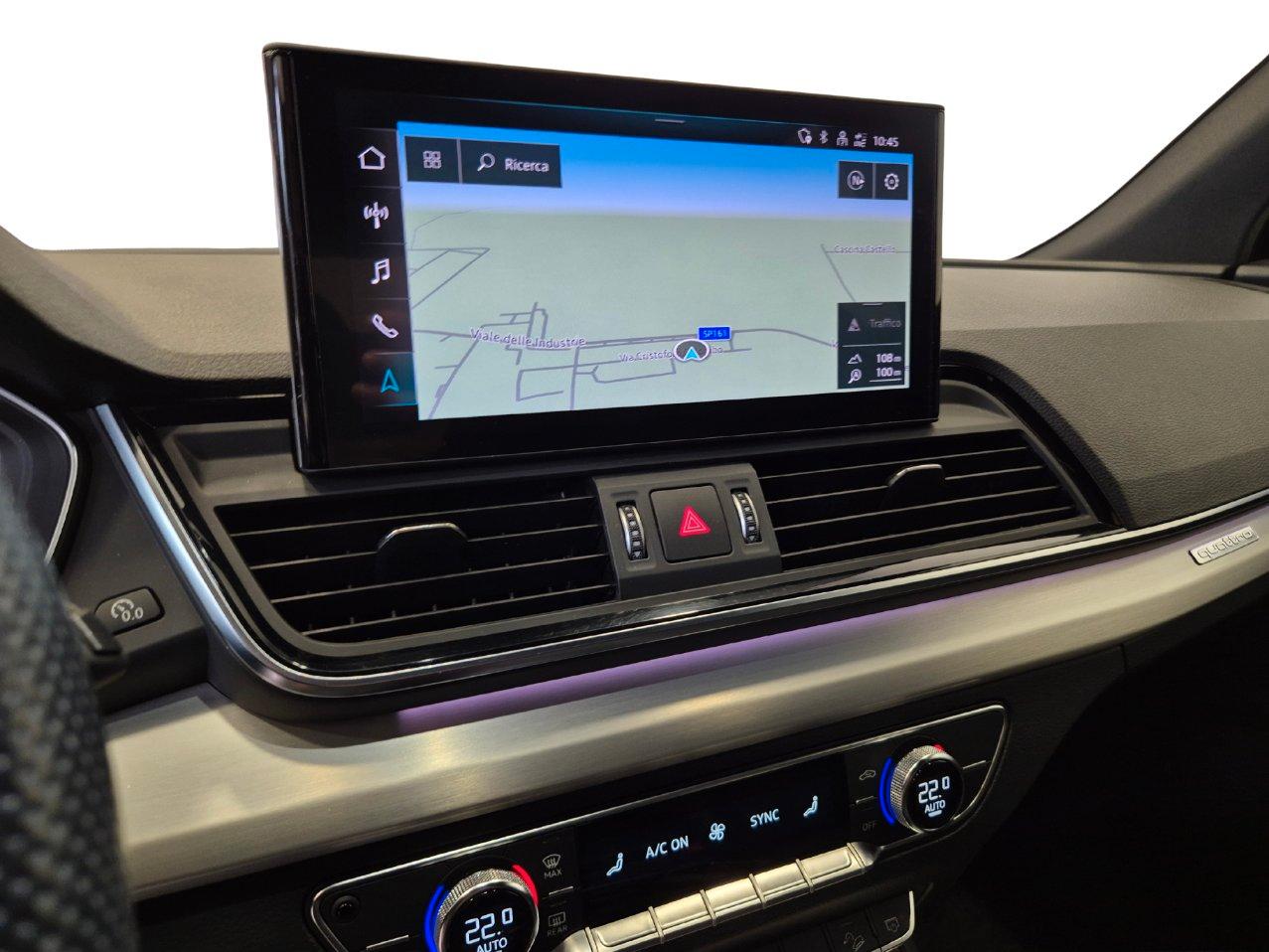 Audi Q5 45 tfsi mhev S line Plus quattro s-tronic - UNIPROPRIETARIO - ACC/Lim - Sosp. Pneum. - Cam 360
