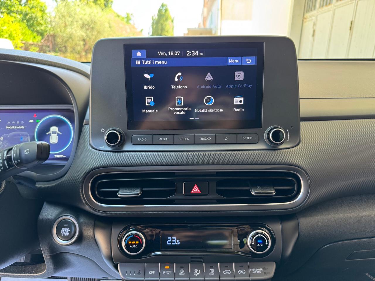 Hyundai Kona 1.6 hev X-line DCT GARANZIA 24 MESI