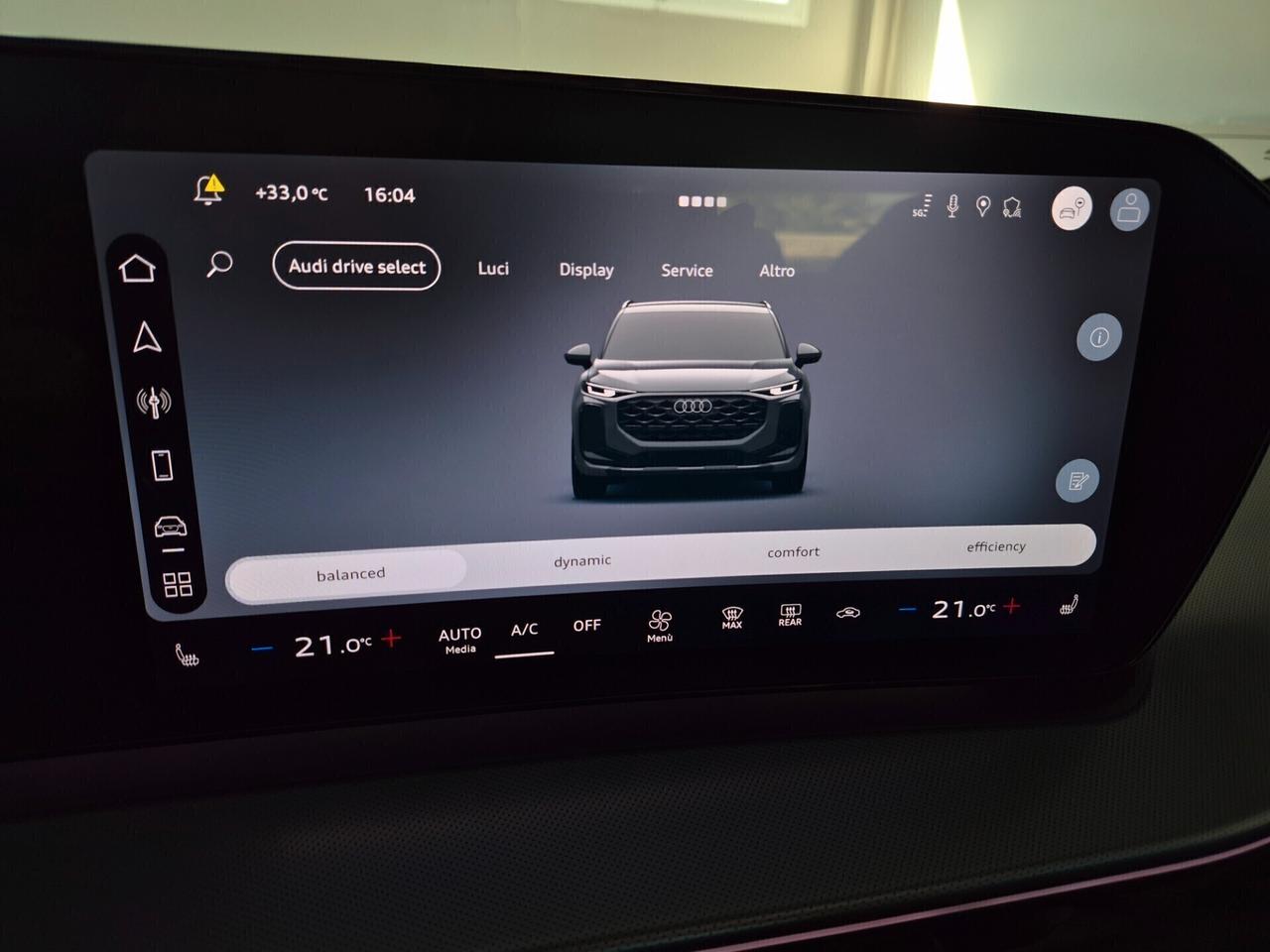 Audi Q3 1.5 TFSI MHEV S LINE EDITION 150CV S-TRONIC LED TETTO NAVI CARPLAY RETROCAM. ACC. AUTO UFFICIALE AUDI 1 PROPRIETARIO