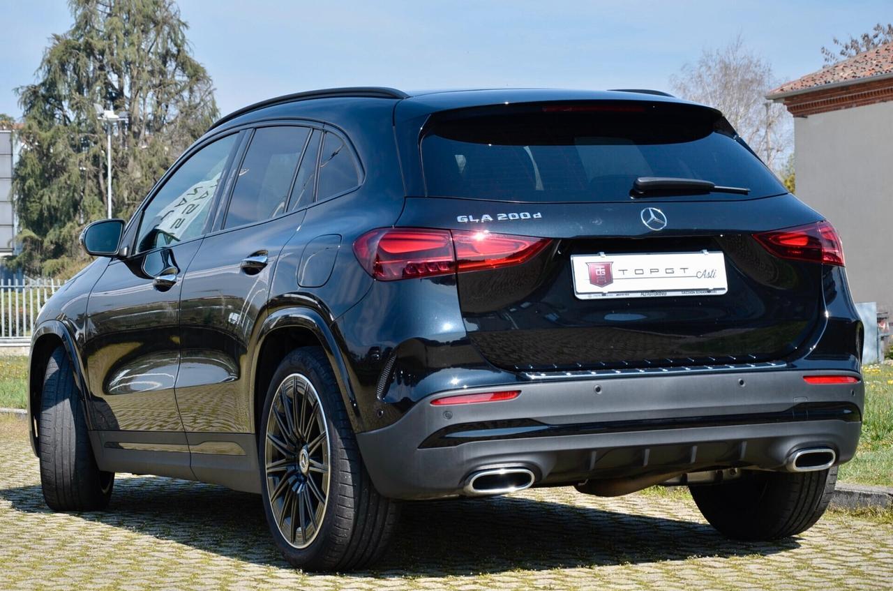 MERCEDES GLA 200d PREMIUM PLUS AMG LINE RESTYLING 150cv AUTO, UNICOPROPRIETARIO, SERVICE MERCEDES, UFF ITALIANA, FULL LED, RETROCAMERA, PERMUTE