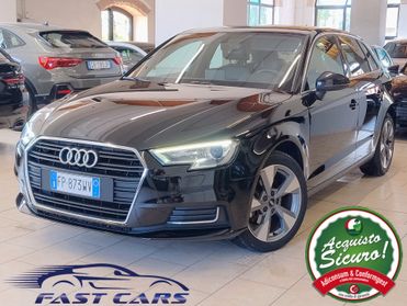 AUDI A3 SPB 1.5 TFSI S tronic DESIGN NAVI PELLE LED
