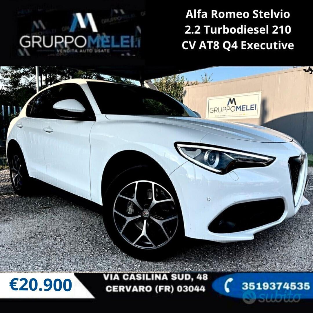 Alfa Romeo Stelvio 2.2 Turbodiesel 210 CV AT8 Q4 Executive
