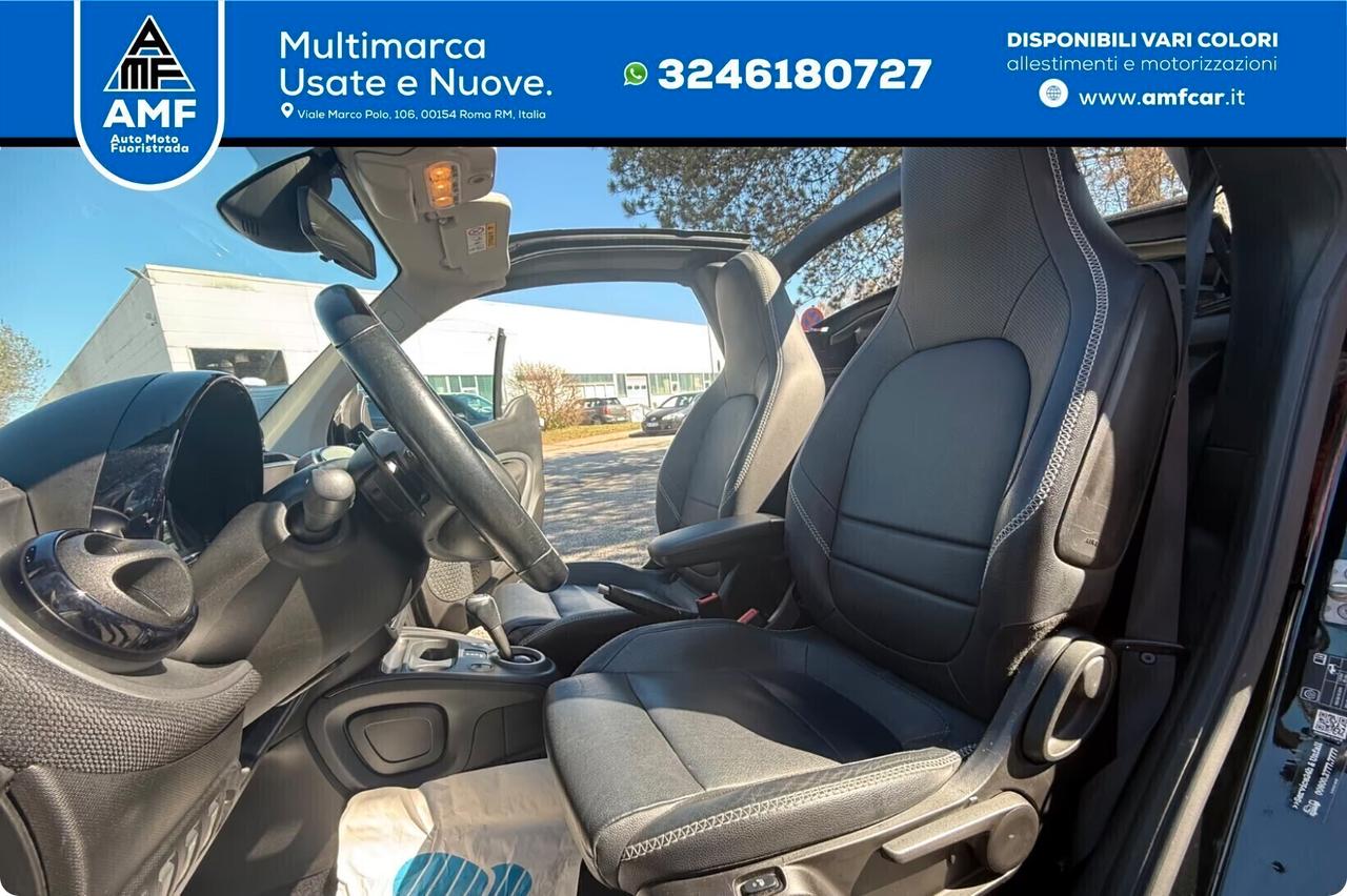 Smart ForTwo BRABUS 109cv Cabrio GRIGIO OPACO NAVICAMERA JBL