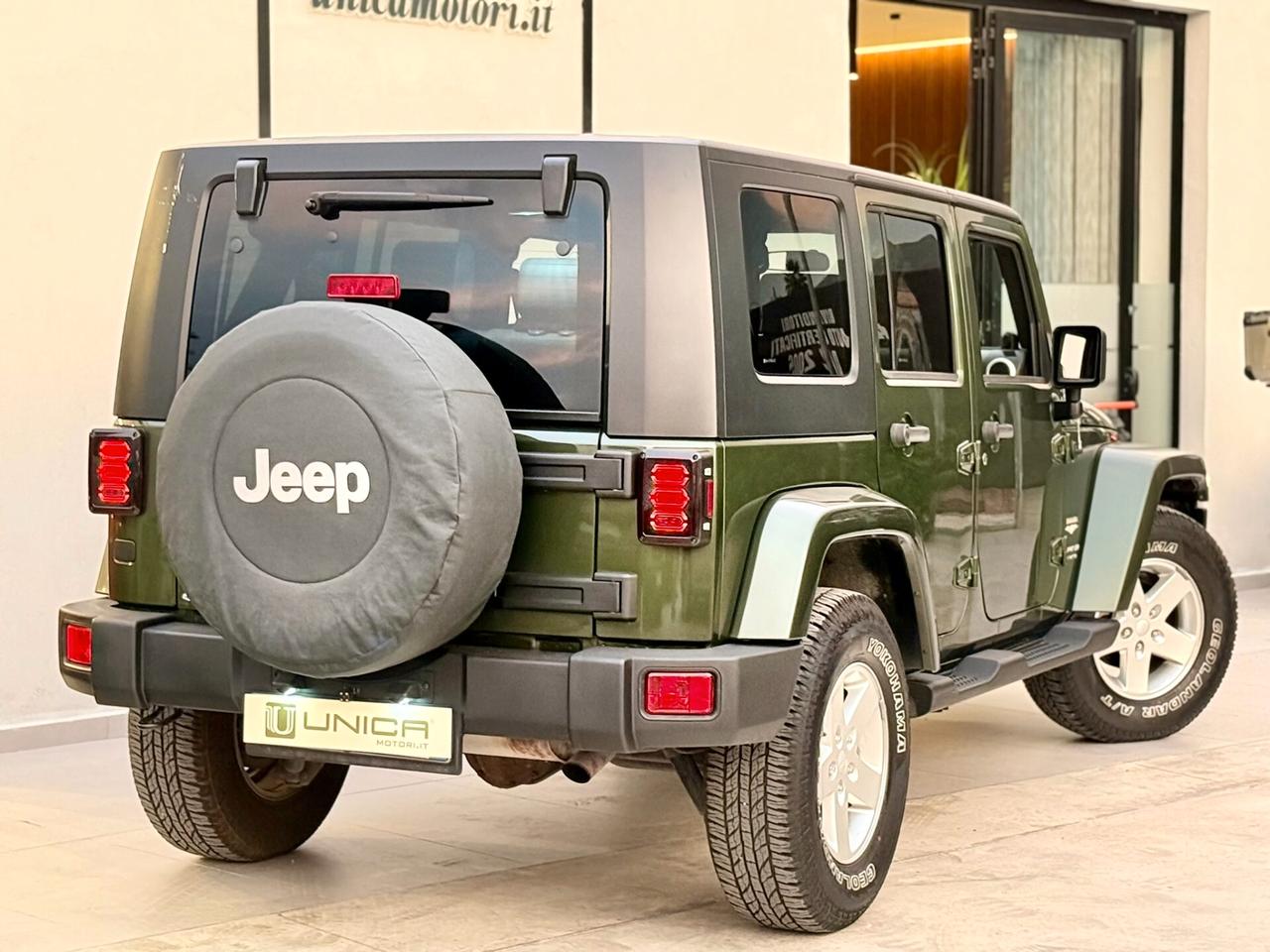 Jeep Wrangler Unlimited 2.8 CRD 177 CV Sahara MANUALE MY08 FULL LED CAMERA