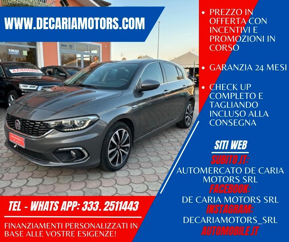 Fiat Tipo 1.6 Mjt S&S 5 porte Lounge - 2016