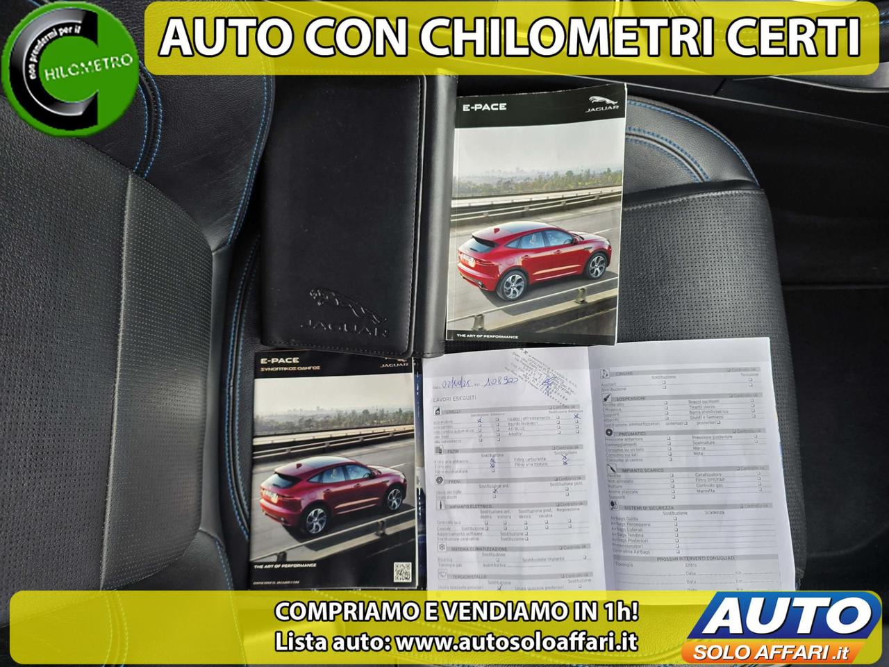 Jaguar E-Pace 2.0D R-DYNAMIC S AWD 180CV AUTO EUR6D TETTO/CAMERA/NAVI