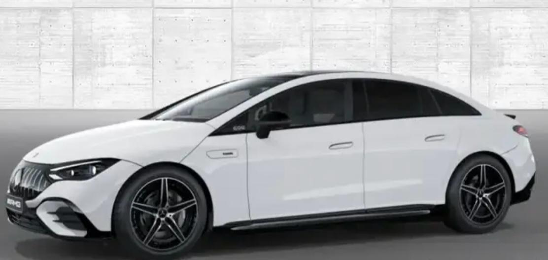Mercedes-benz EQE 53 AMG White