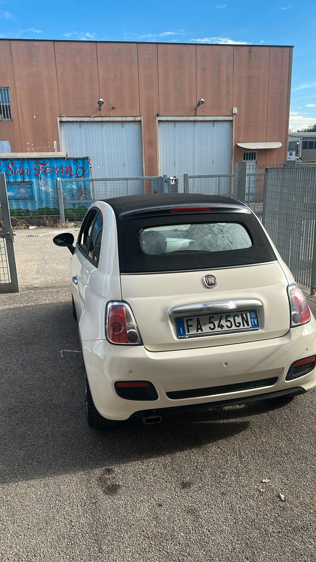 Fiat 500 s cabrio unico proprietario
