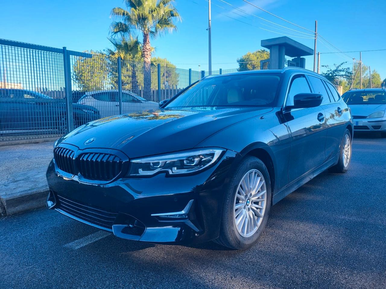 Bmw 318 D 48V Touring Luxury+Pelle+Vetri Oscurati...