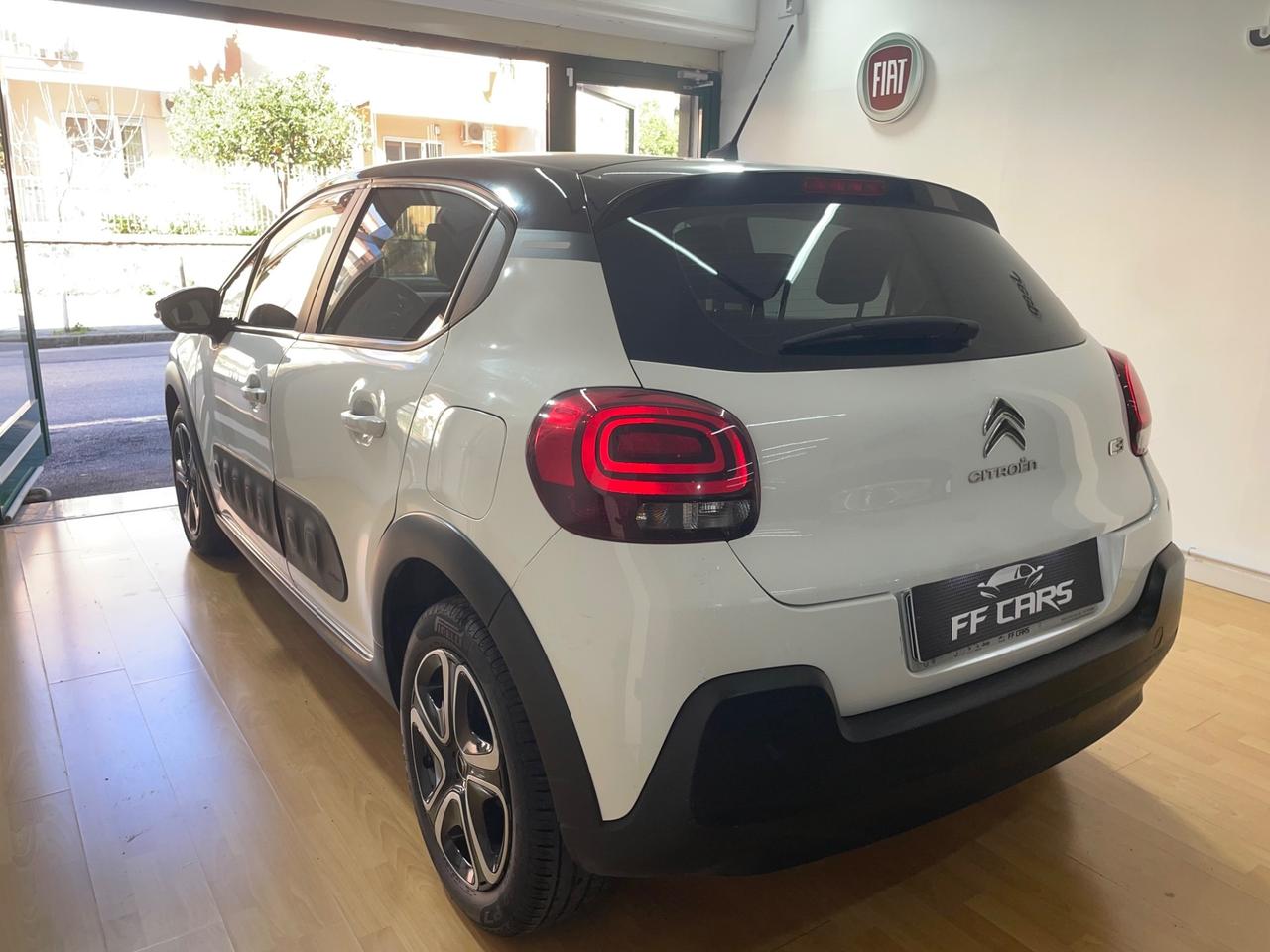 Citroen C3 BlueHDi 100 S&S Feel tetto bicolore 2018 ITALIANA
