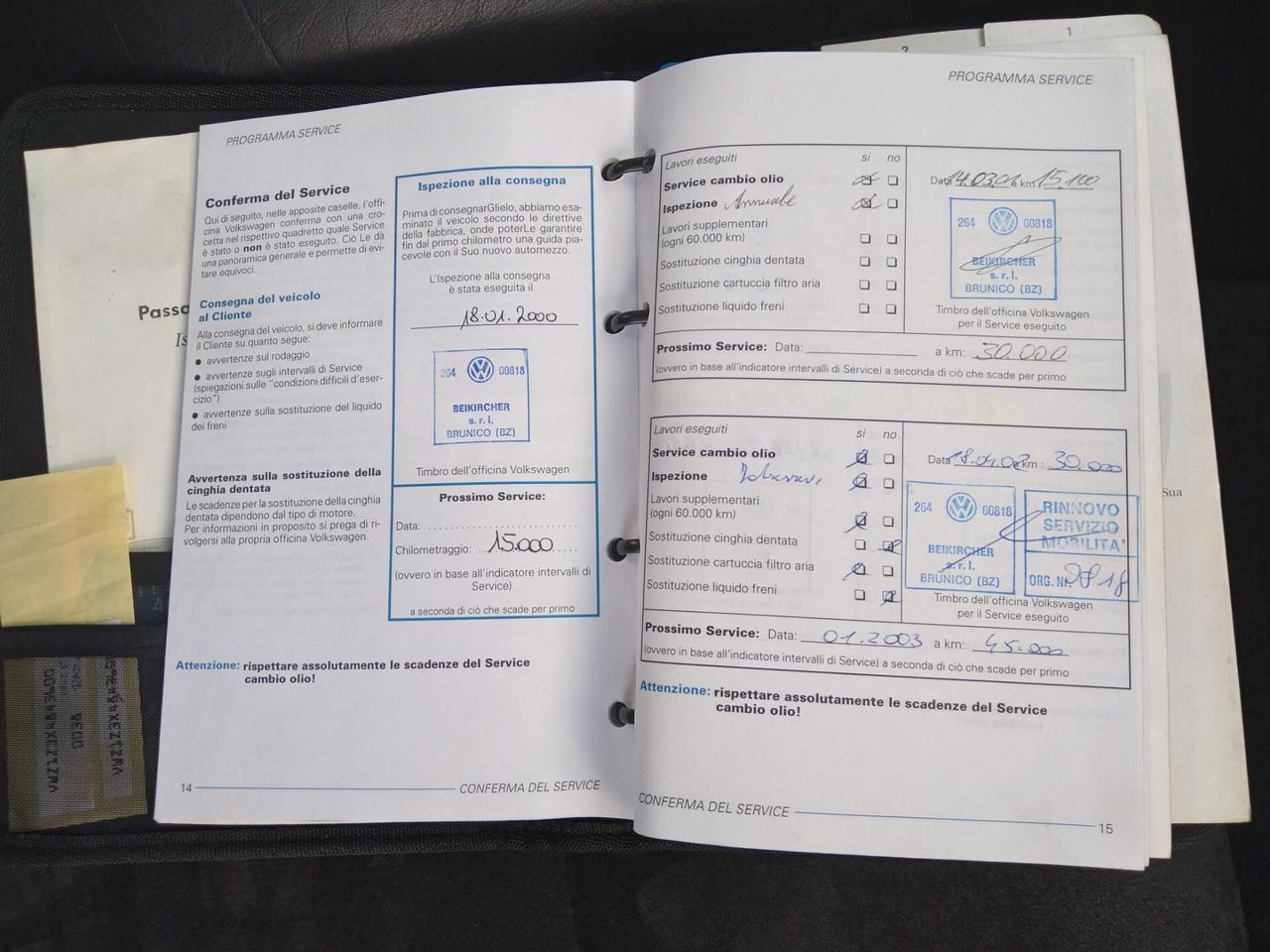 Volkswagen Passat 1.9 TDI/115 CV cat Var. H.line x neopatentati