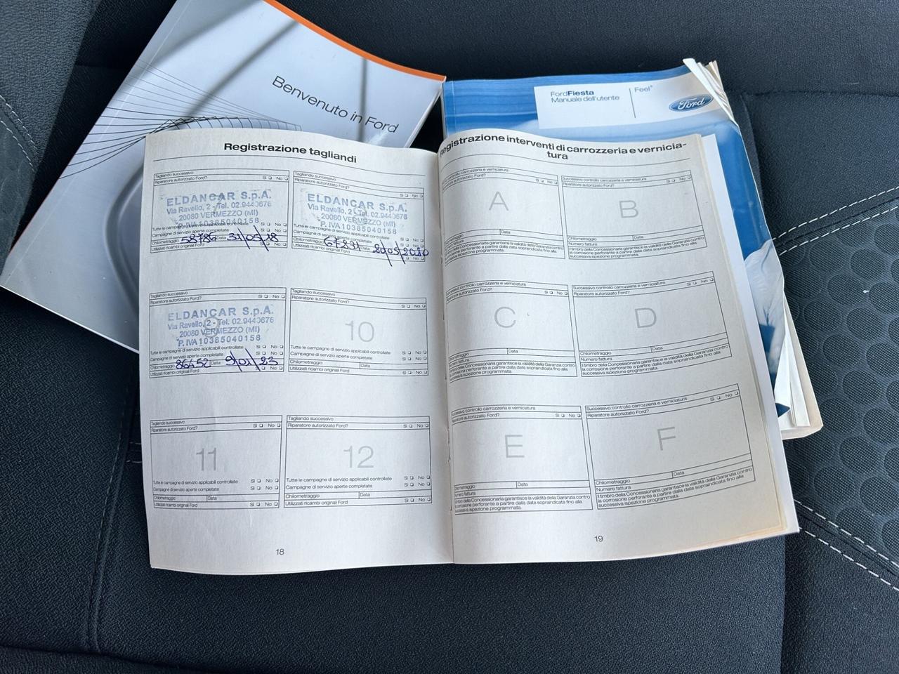 FORD FIESTA 1.4 92CV TIT. GPL UNICO CERTIFICATA