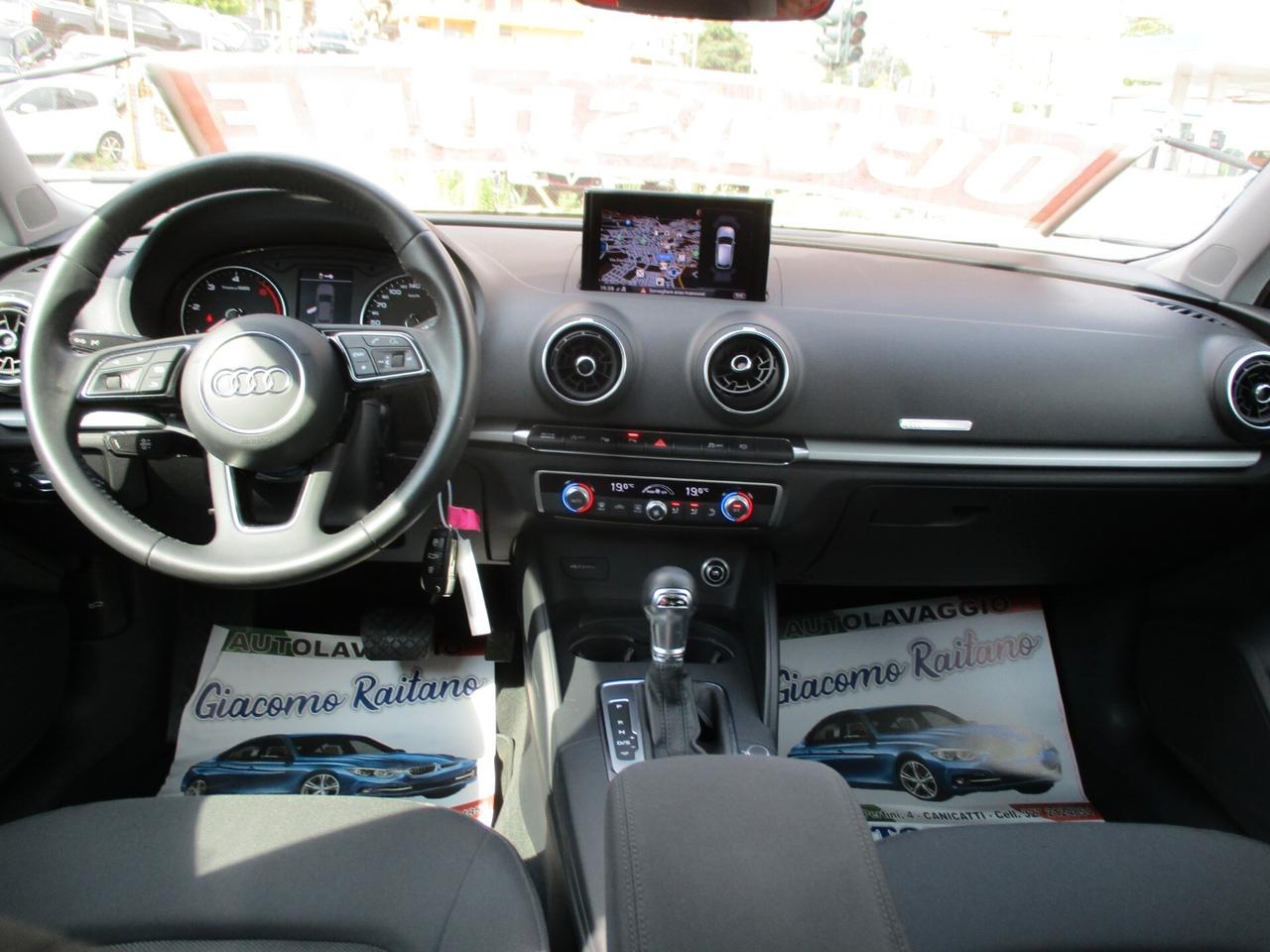 Audi A3 SPB 2.O TDI S tronic PARI AL NUOVO 2020