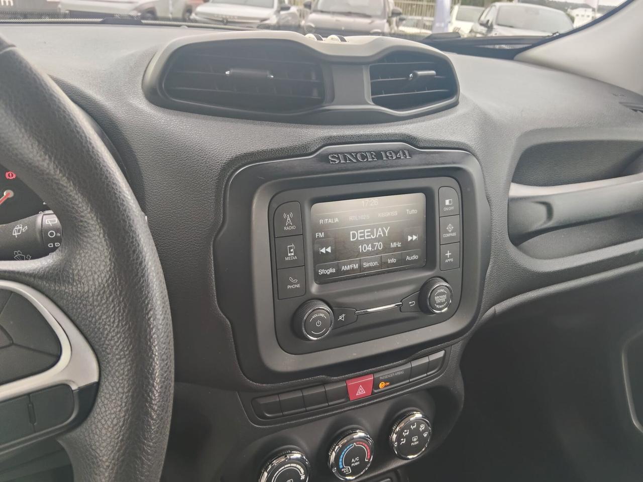 Jeep Renegade 1.6 Mjt 95cv 70kw MANUALE