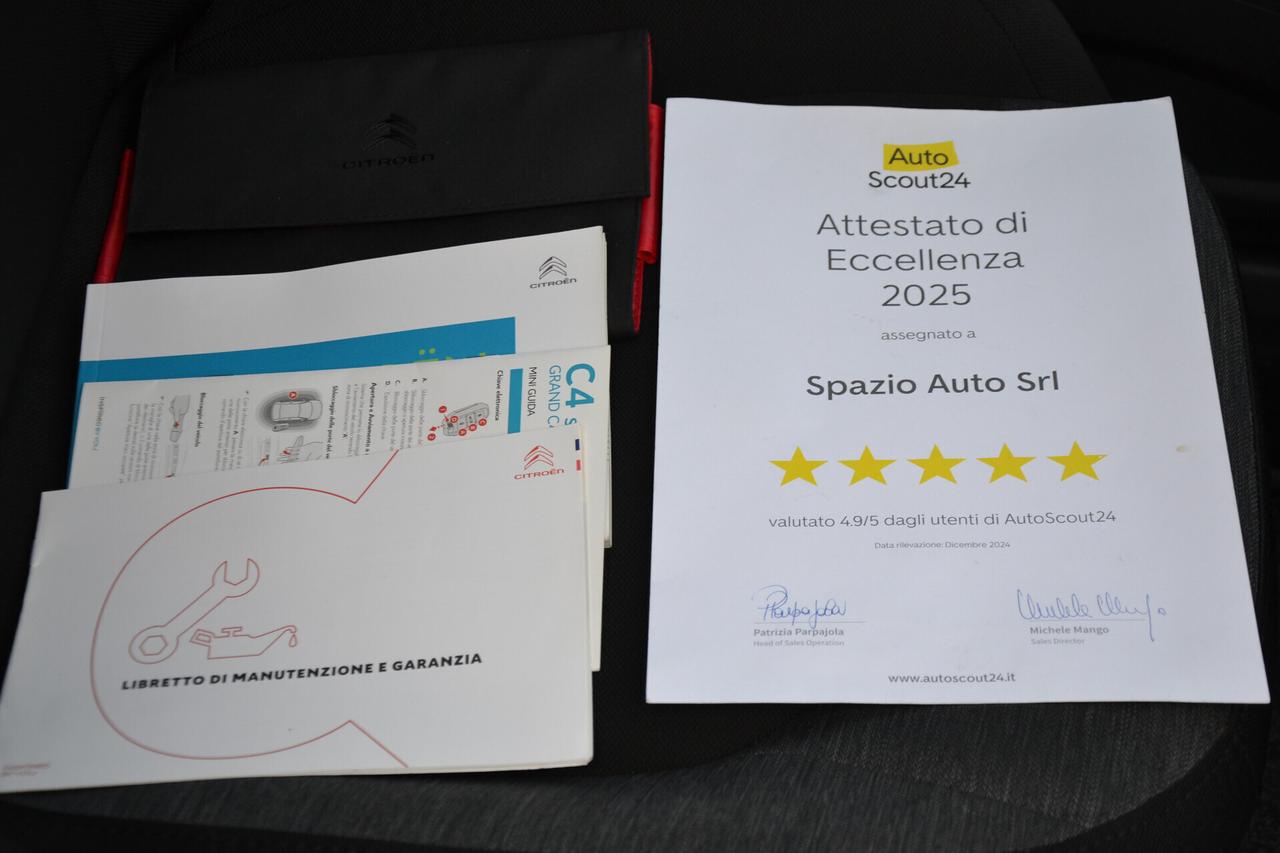 Citroen Grand C4 SpaceTourer 1.5 HDI 130CV AUTO.+FULL LED+NAVI+CRUISE ADAT+PDC