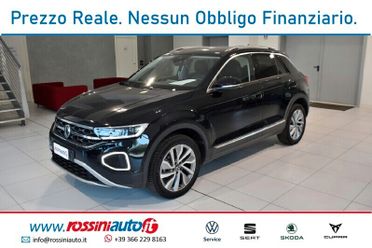 VOLKSWAGEN T-ROC 1.0 TSI 110 CV STYLE + R18 TECH PACK PRIVACY