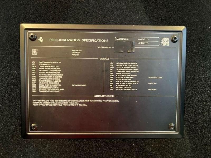 Ferrari 488 GTB 488 GTB Vettura Atelier Garanzia Ferrari approved 42 mesi