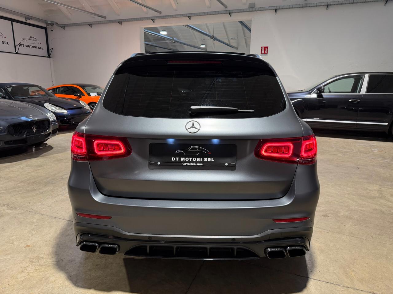 Mercedes-benz GLC 63 AMG S TETTO-RECARO-CARBOCER-SCARICO-CARBONIO