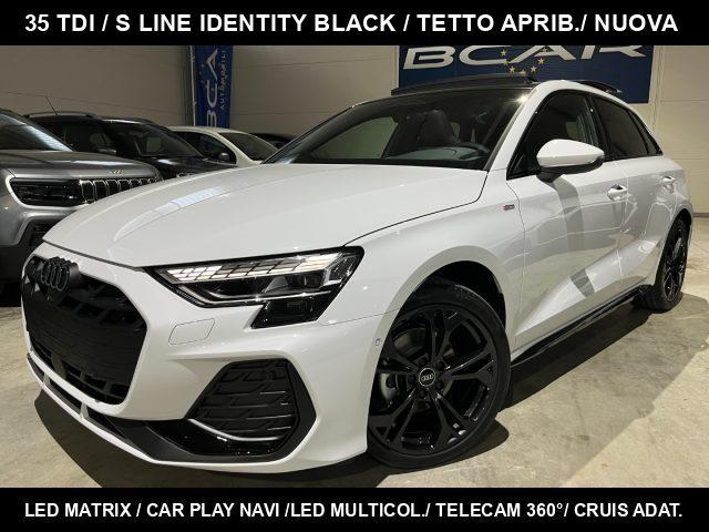 AUDI A3 SPB 35 TDI S line"18 Sline BLACK/MATRIX/TETTO/360°