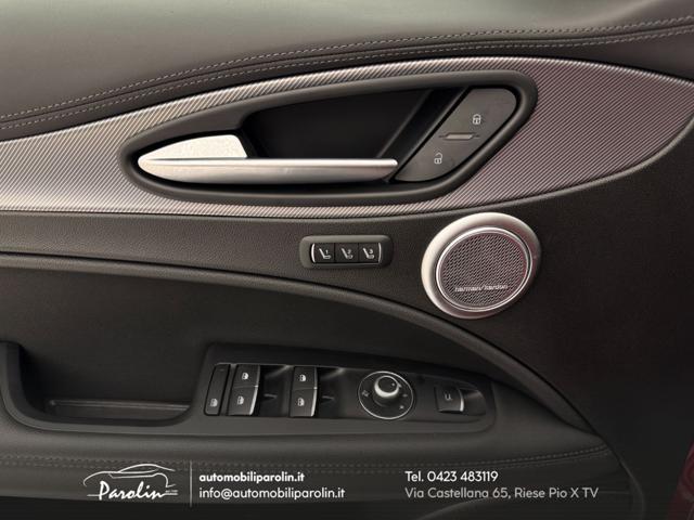 ALFA ROMEO Stelvio 2.0 Turbo 280 CV AT8 Q4 Veloce Harman-pelle Rossa