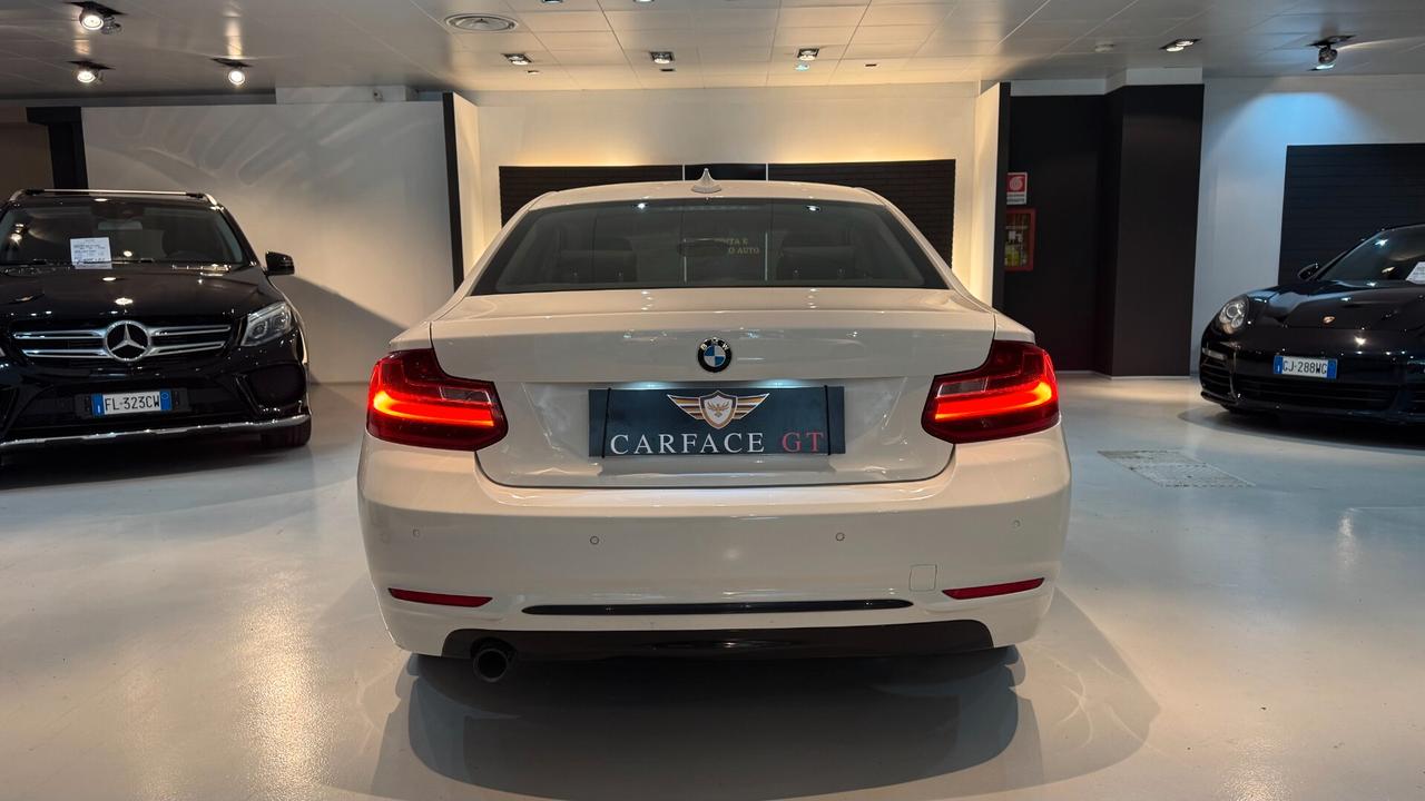 BMW 218D COUPE' LUXURY 2.0 D 150CV - 2016
