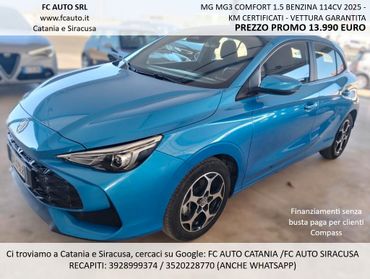 Mg MG3 1.5 Comfort 2025