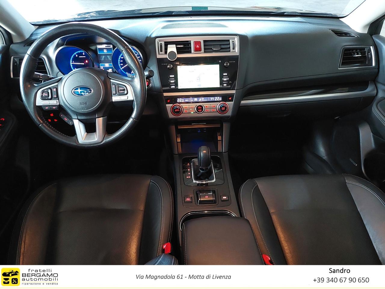 Subaru Outback 2.0d Unlimited lineartronic AWD Tettuccio