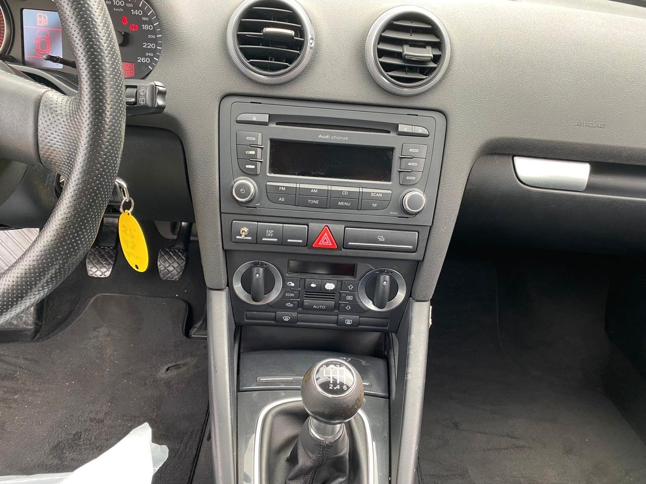 Audi A3 2.0tdi 140cv QUATTRO 4x4 full opt nuova sportback 2008