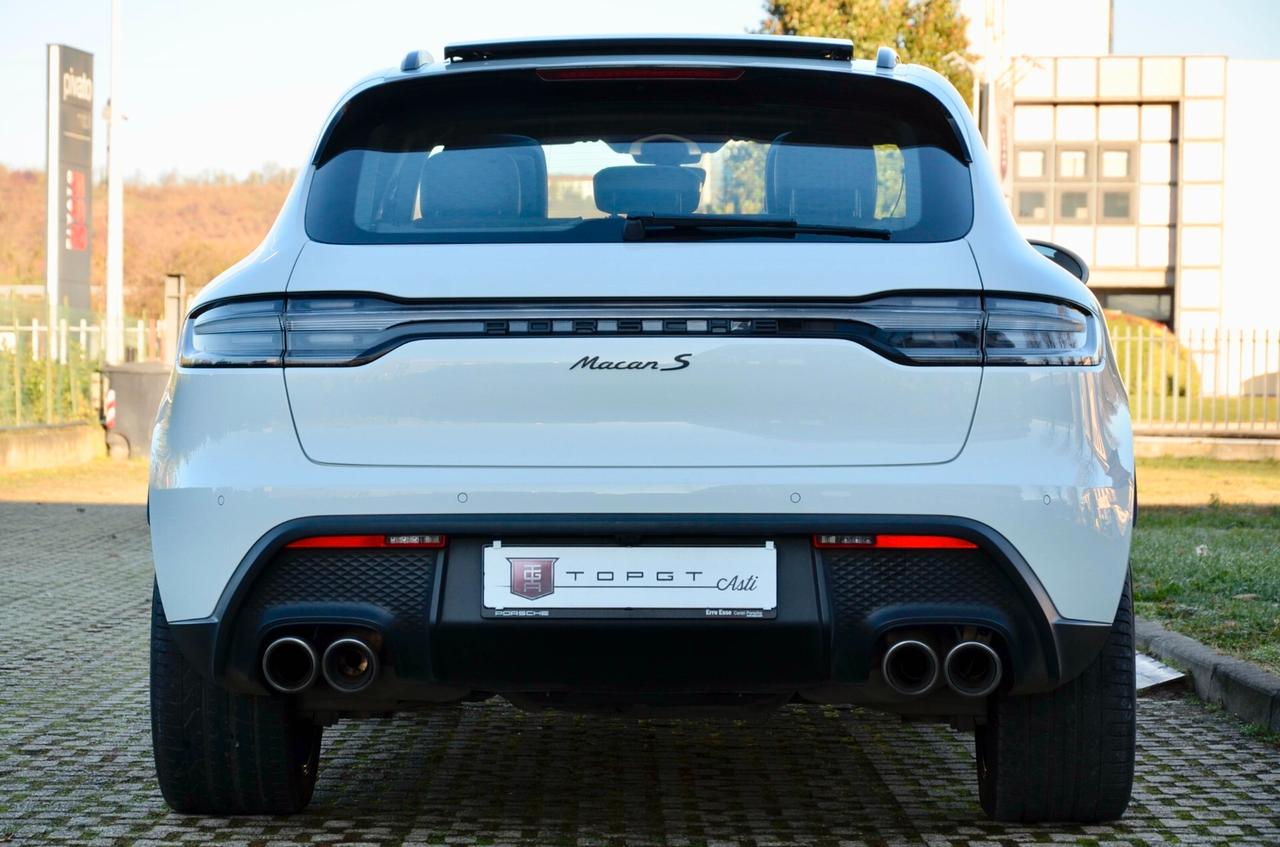 PORSCHE MACAN S 2.9 380cv PDK, UFF ITALIANA, SERVICE PORSCHE, TETTO, MATRIX, SPORT CHRONO PLUS, HI-FI BOSE, SOSPENSIONI ADATTIVE, RETROCAMERA 360°, PERMUTE