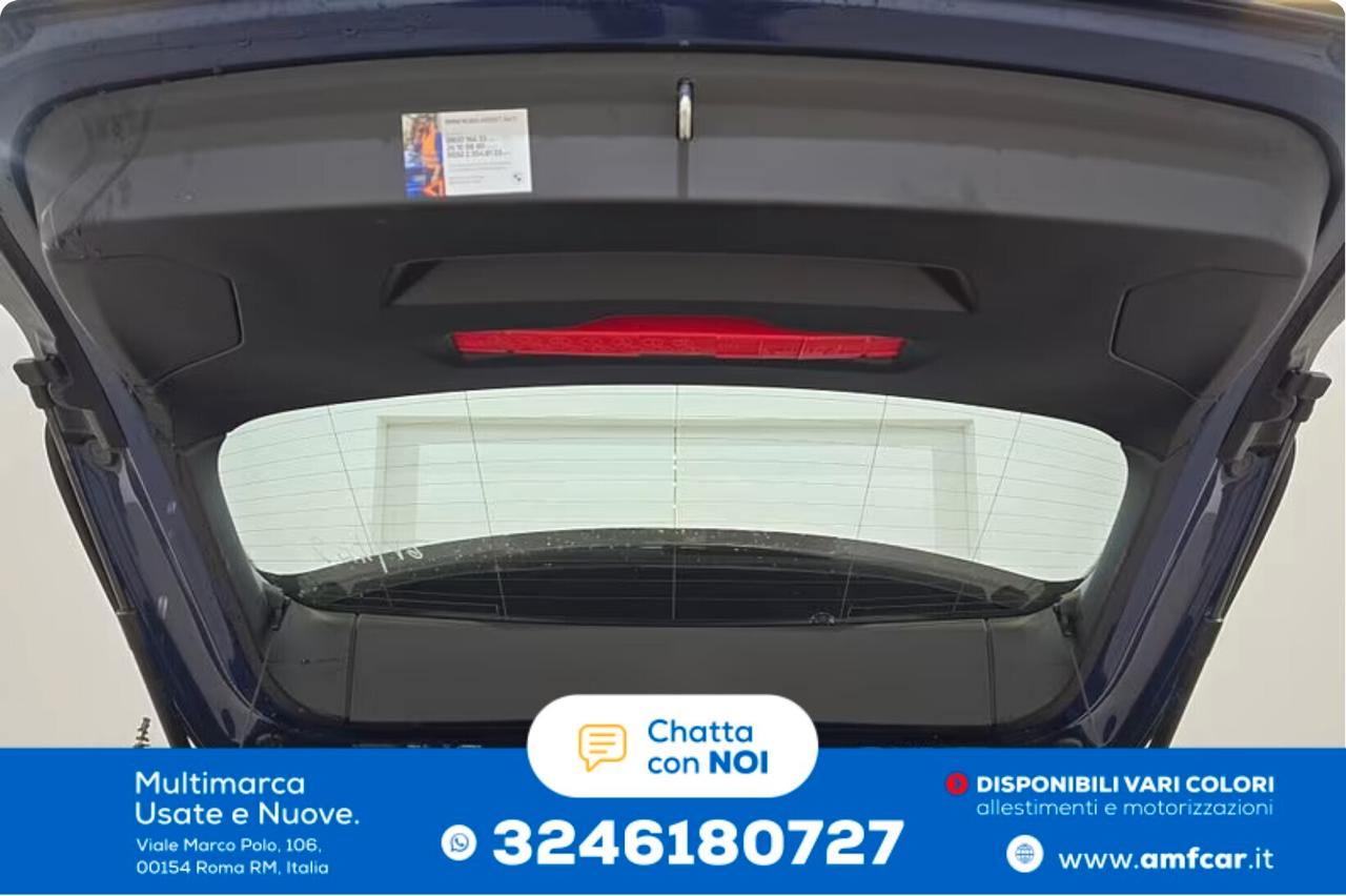 Bmw 116d 5p. Advantage cambio manuale 5 porte Navi