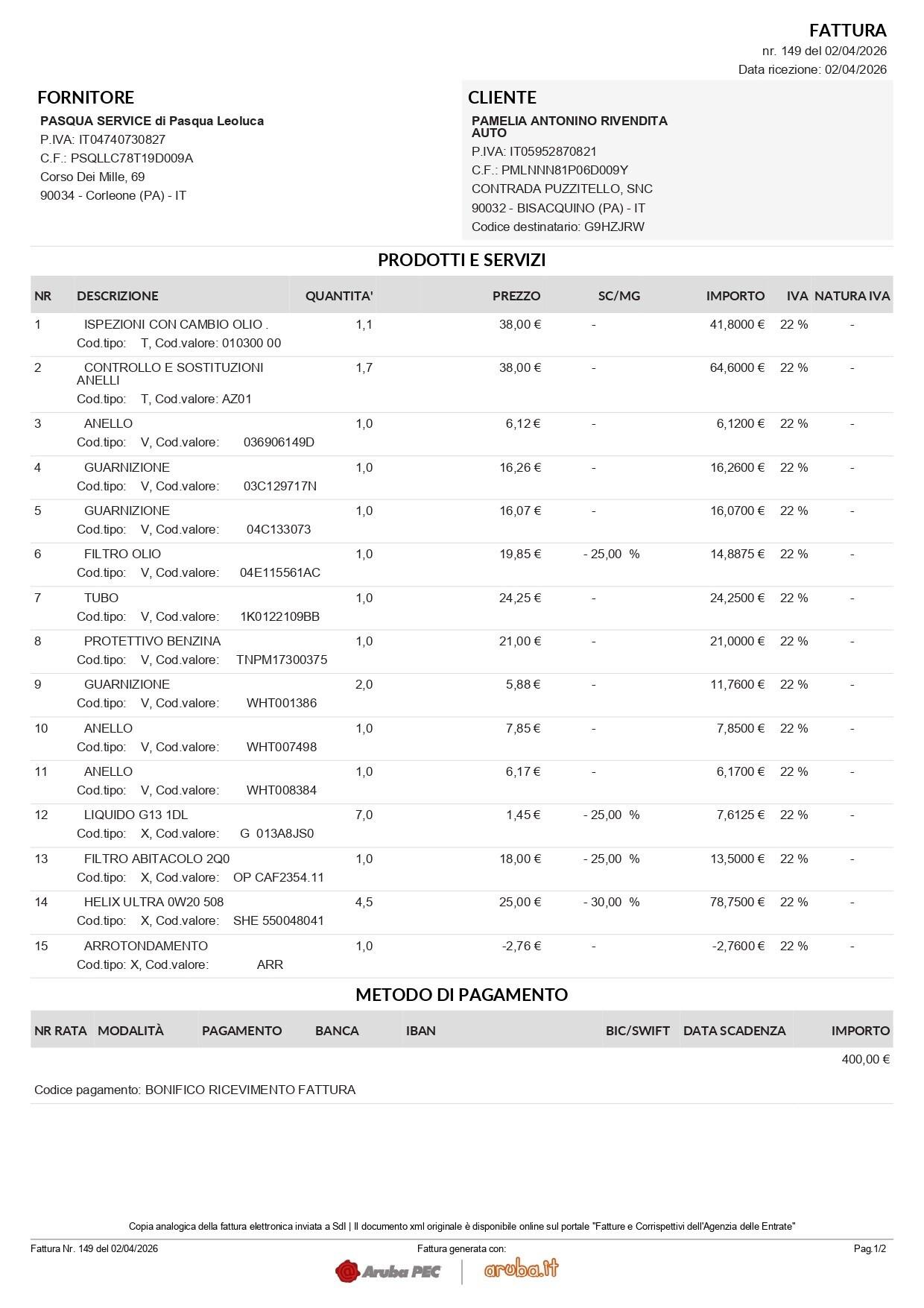 Audi A1 SPB 30 TFSI Admired - 2020