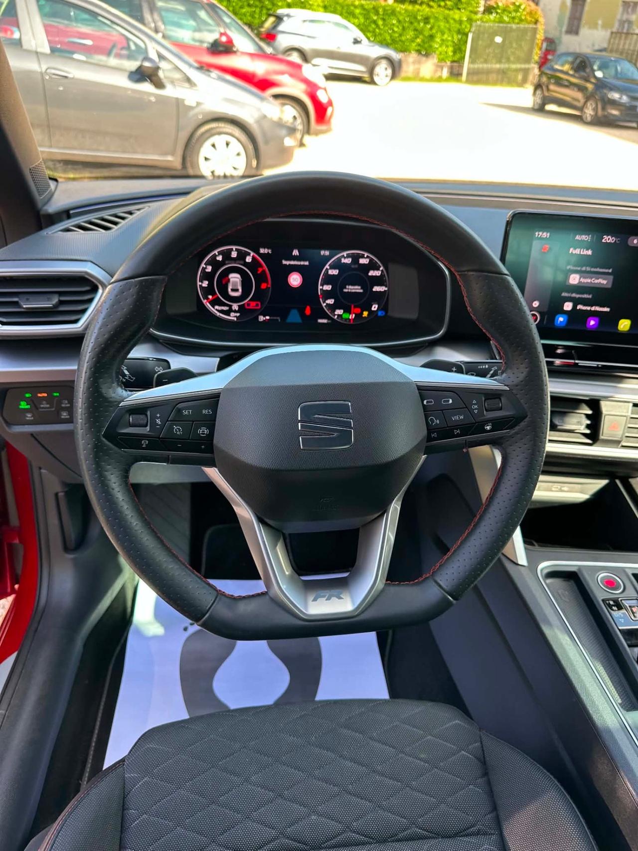 Seat LEON 1.5 eTSI HYBRID FR KMCERT GARANZ UNICOPR
