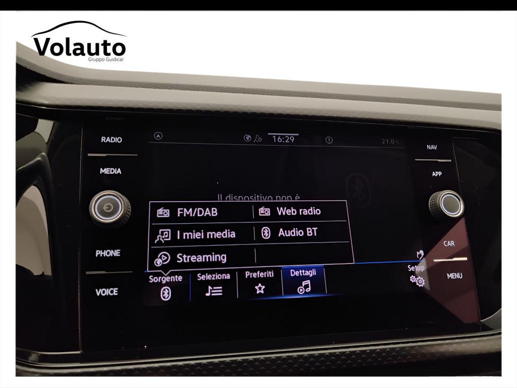 VOLKSWAGEN T-Cross 2019 - T-Cross 1.0 tsi R-LINE 95cv