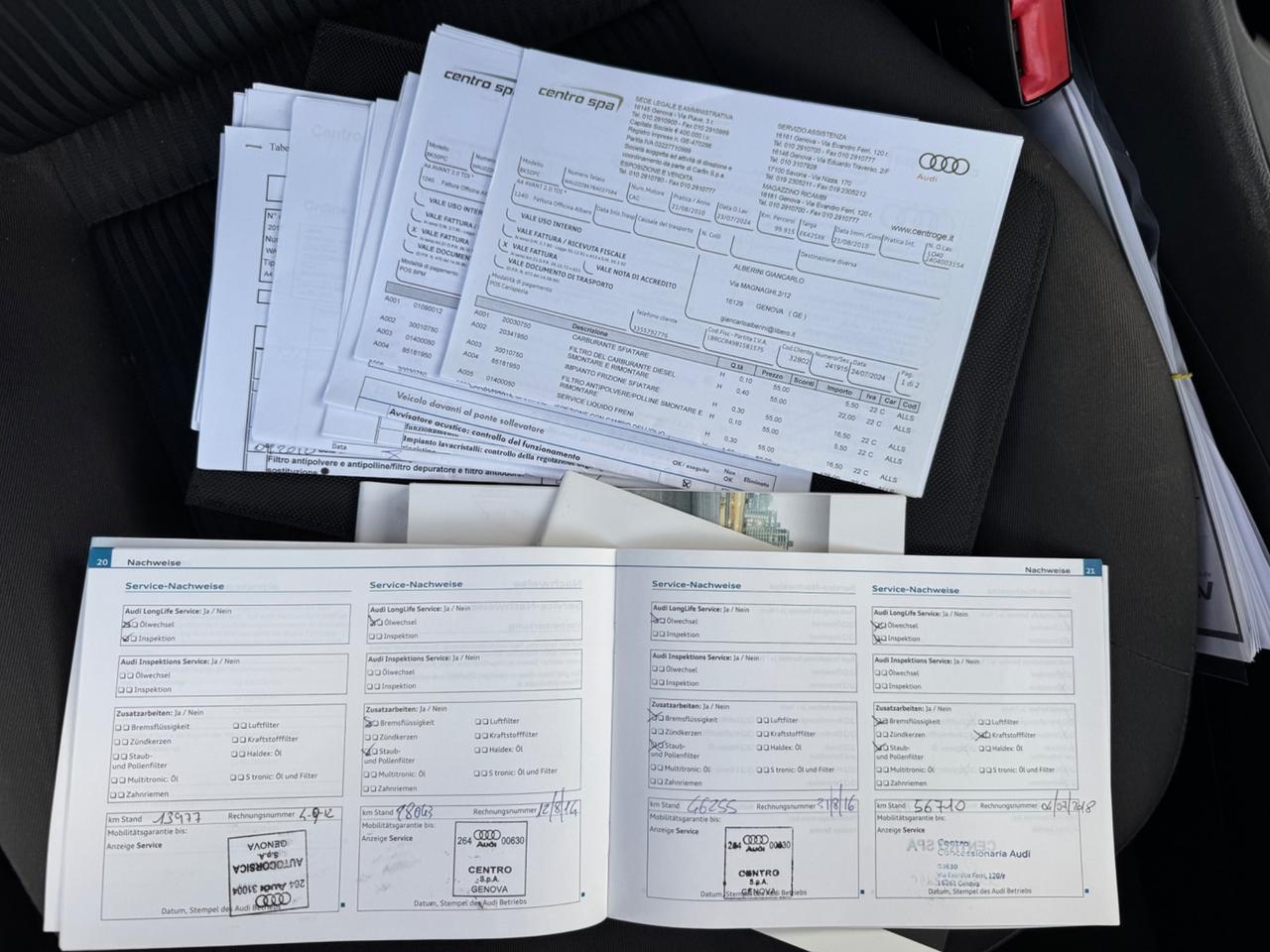 AUDI A4 2.0TDI 120CV KM CERTIFICATI 12 MESI DI GARANZIA