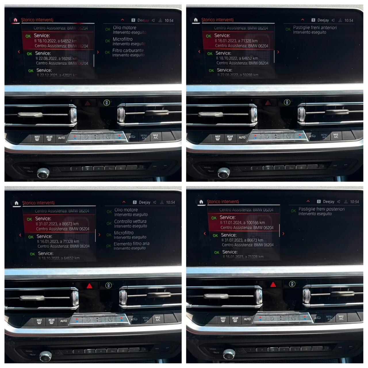 BMW 320 TOURING 320D XDRIVE MSPORT AUTO LED PELLE CLIMA 3ZONE CARPLAY ACC. RETROCAM. 1 PROPRIETARIO