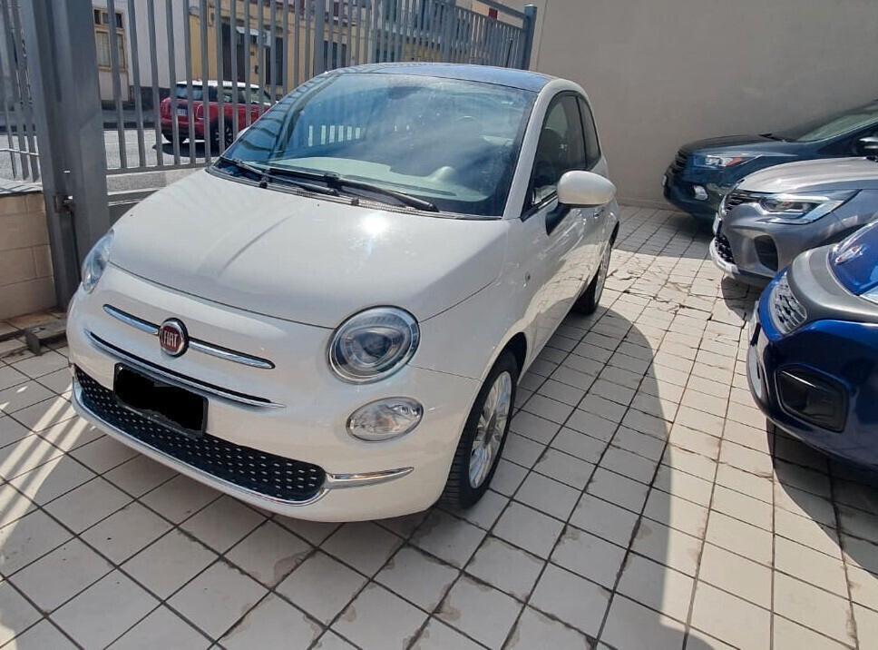 Fiat 500 1.2 Lounge White Pearl
