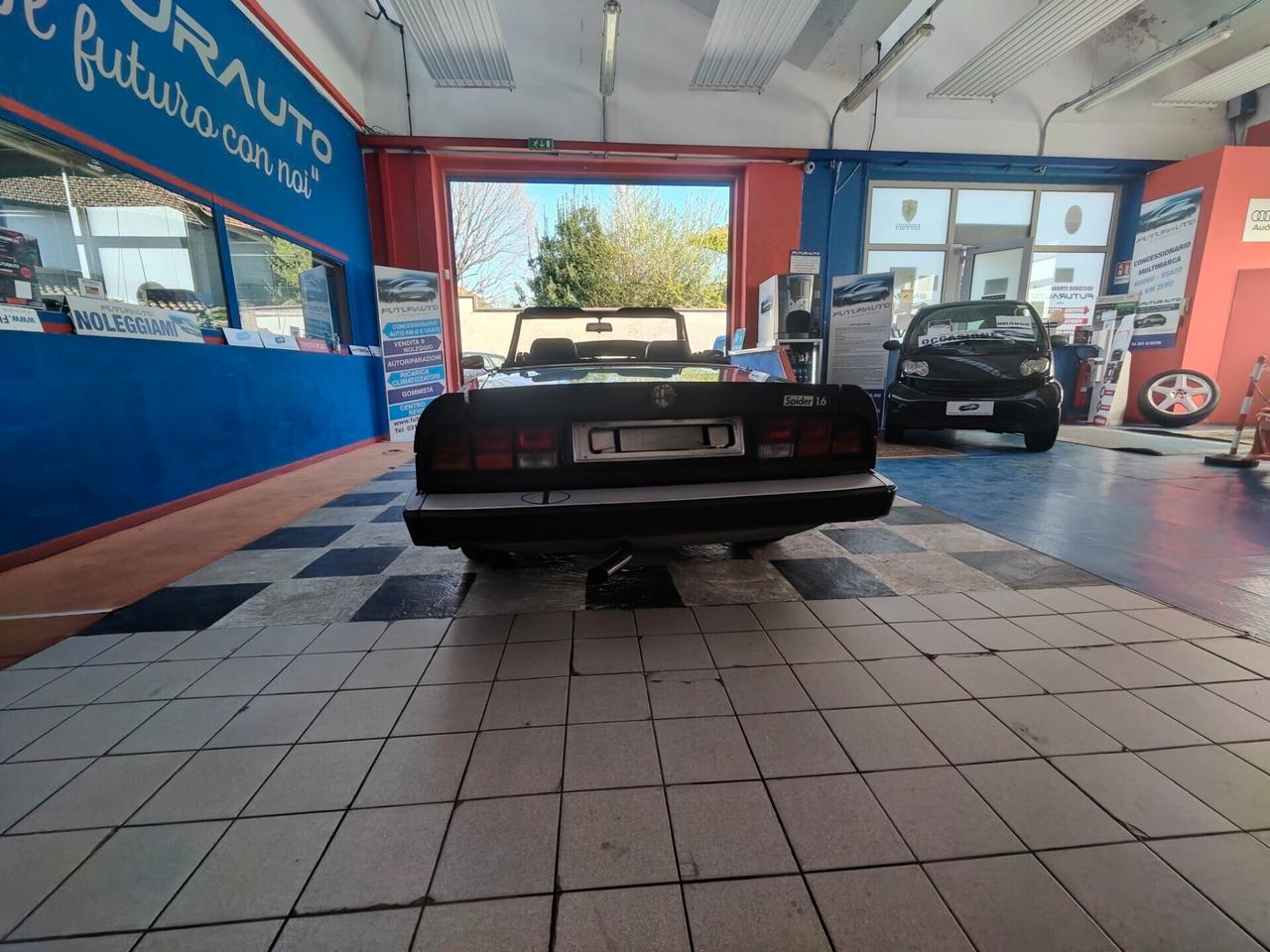 Alfa Romeo Spider Aerodinamica ASI