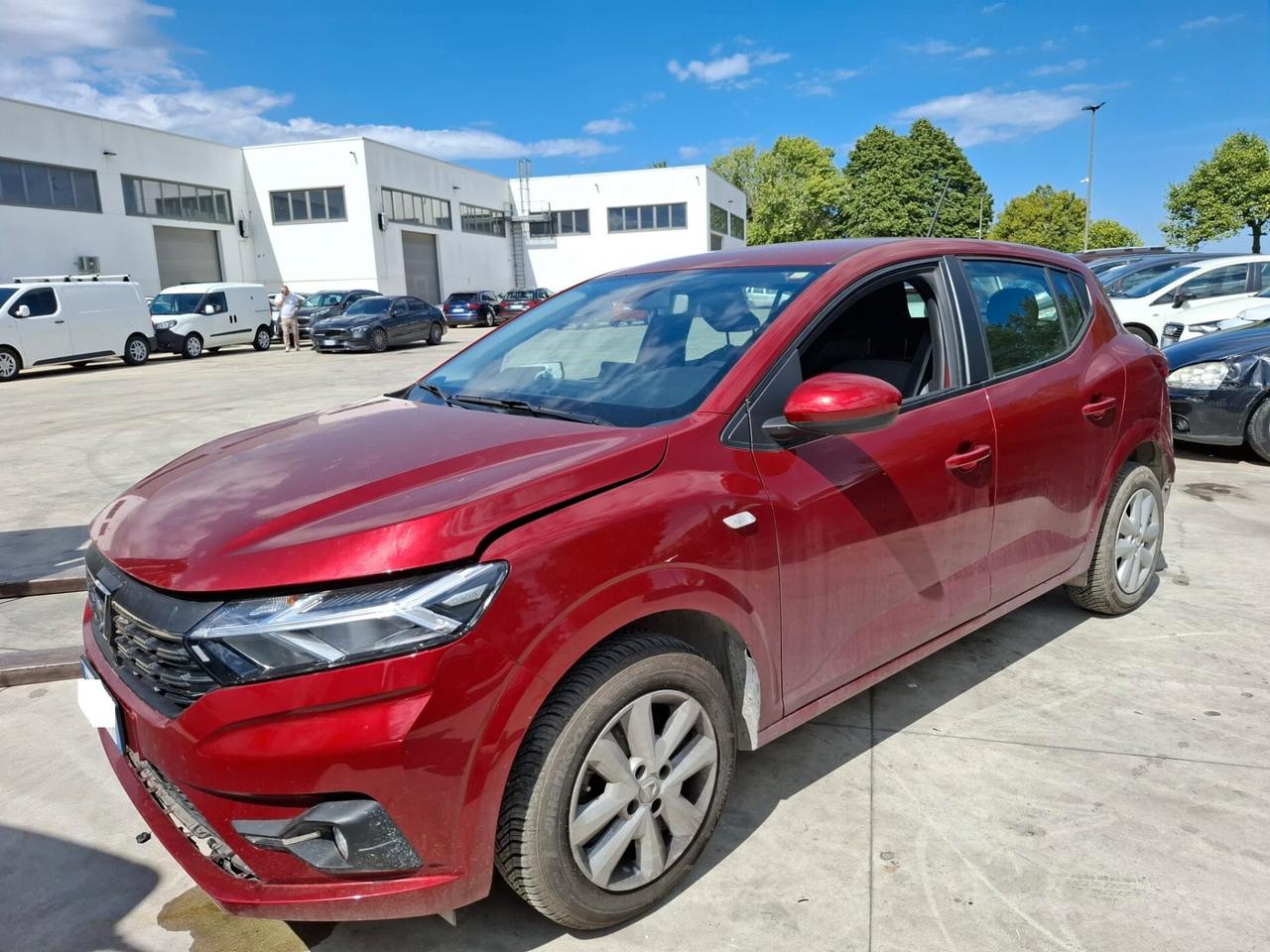 Dacia Sandero 1.0 SCe 65 CV - SINISTRATA