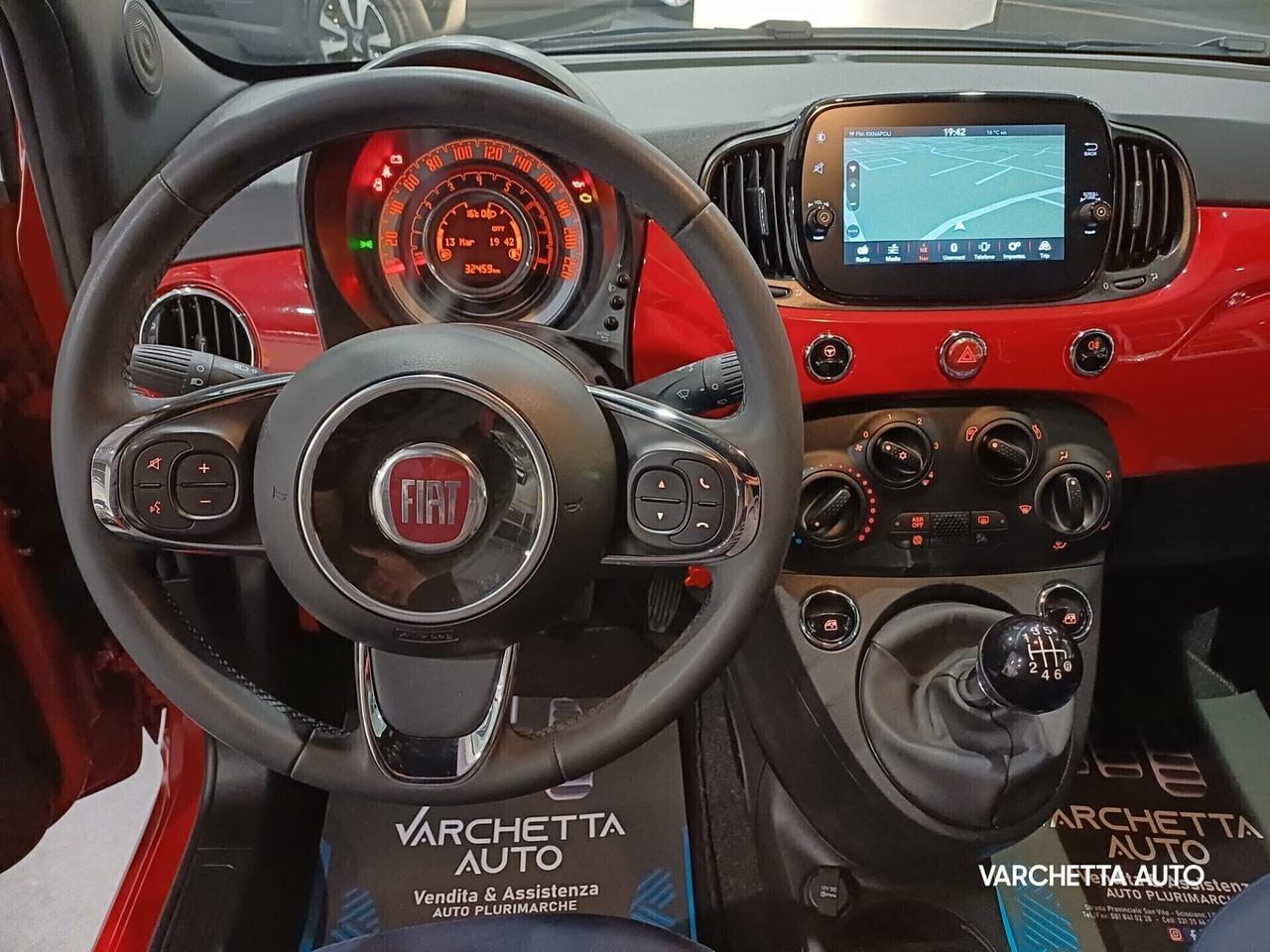 Fiat 500 1.0 Hybrid GPL con NAVIGATORE DI SERIE