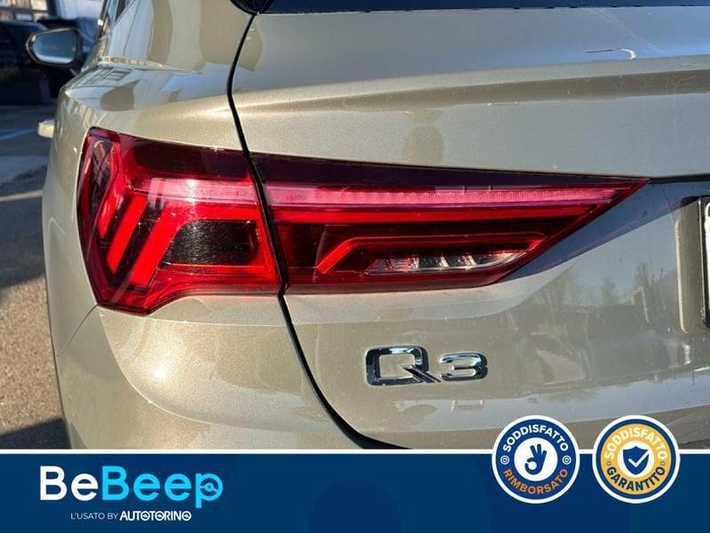 Audi Q3 SPORTBACK 40 2.0 TDI S LINE EDITION QUATTRO 190