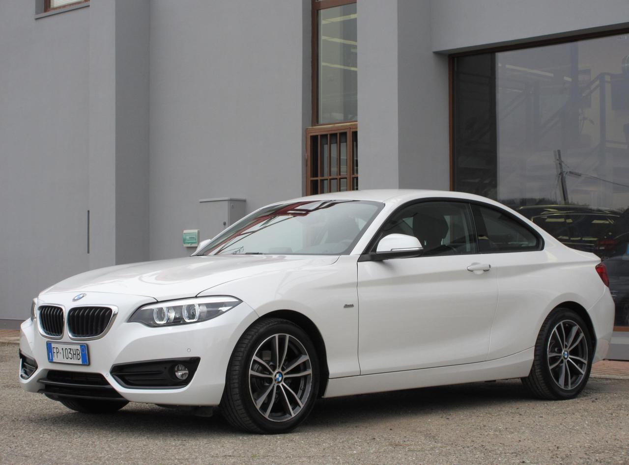 BMW 218 d Coupe Sport 150cv auto