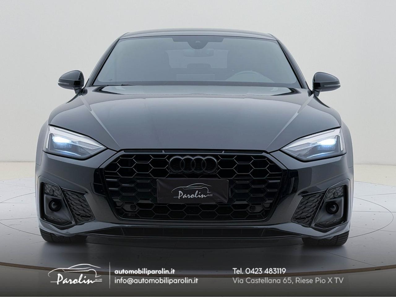 Audi A5 Sportback 40 2.0 tdi mhev S-Line edition S-tronic Black pack-Telecamera-B&O